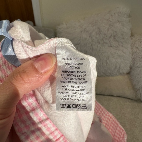 Hill House Pink Gingham Shirt - Picture 7 of 8